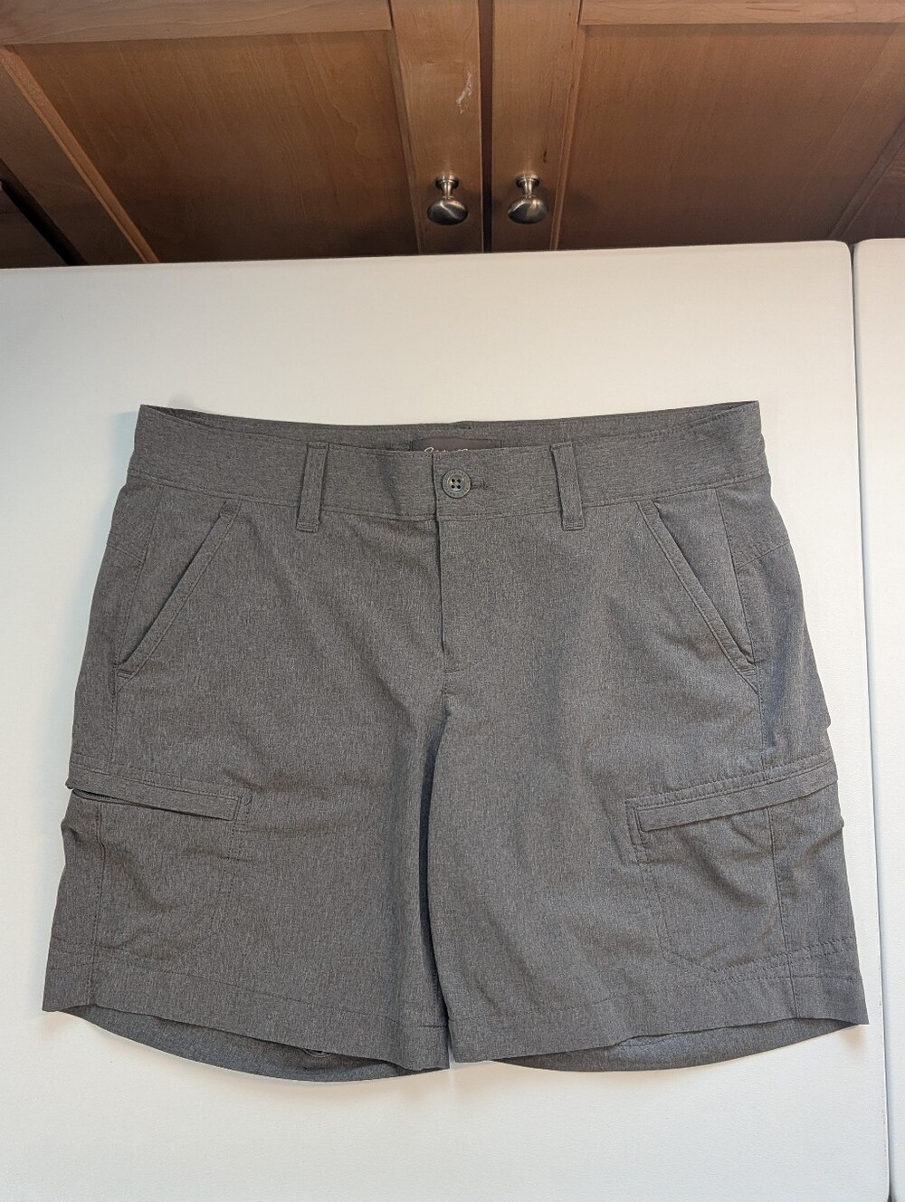 Eddie Bauer Gray Hiking Shorts